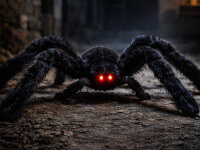 G&M GmbH "Halloween" 09034 LED Deko Figuren Halloween "Walking Spider" mit Sound
