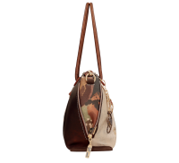 Anekke Tulip Umhängetasche Grifftasche 43701-435-braun / beige