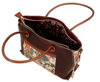 Anekke Tulip Umhängetasche Grifftasche 43701-435-braun / beige