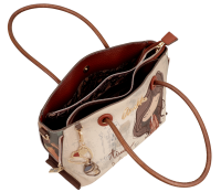 Anekke Tulip Umhängetasche Grifftasche 43701-435-braun / beige