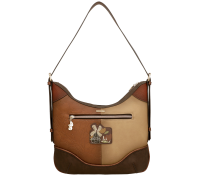 Anekke Tulip Schultertasche Banane 43702-175-braun / beige