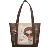 Anekke Tulip Shopper Tote Bag 43702-272-braun / beige
