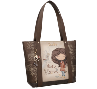 Anekke Tulip Shopper Tote Bag 43702-272-braun / beige