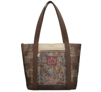 Anekke Tulip Shopper Tote Bag 43702-272-braun / beige