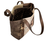 Anekke Tulip Shopper Tote Bag 43702-272-braun / beige