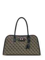 GUESS HWJT2313060 SAMANTHA GIRLFRIEND SATCHEL WOMEN BLACK LOGO