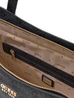 GUESS HWLG9648240 BRENTON TOP ZIP TOTE Woman coal logo