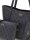 GUESS HWLG9648240 BRENTON TOP ZIP TOTE Woman coal logo