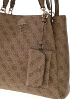 GUESS HWSG2484230 LORELLA LOGO GRLFRND TOTE Woman LATTE LOGO