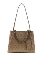GUESS HWSG2484230 LORELLA LOGO GRLFRND TOTE Woman LATTE LOGO