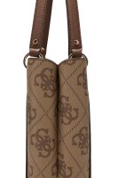 GUESS HWSS9672250 NOELLE II TOTE Woman LATTE LOGO BROWN