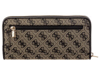 GUESS Samantha SWJT2313146 SLG Zip Around Wallet Damen Geldbörse black logo