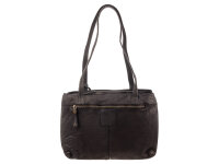 Harbour 2nd UP.15098 Zea 2 Damen Schultertasche Leder Tasche ash