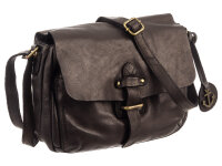 Harbour 2nd UP.15099 Laurel Damen Umhängetasche Leder  Crossbody Bag ash