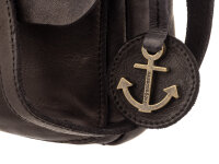 Harbour 2nd UP.15099 Laurel Damen Umhängetasche Leder  Crossbody Bag ash