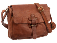 Harbour 2nd UP.15099 Laurel Damen Umhängetasche Leder  Crossbody Bag cognac