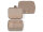 Joiessé Schmuckdose klein 5011 Lederimitat essentials Deckel abgesteppt 12 beige