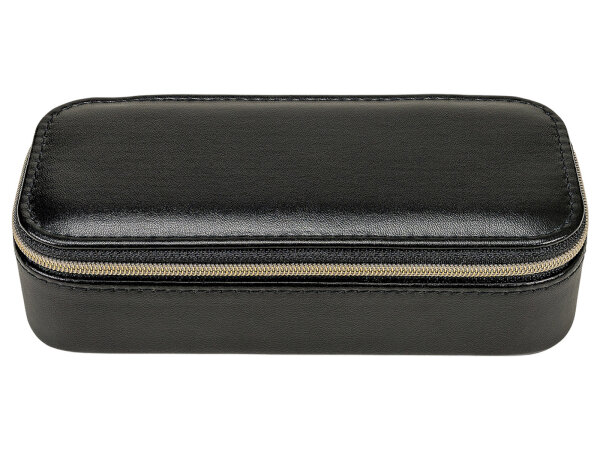 Joiessé Kleines Reißverschluss-Etui 5020 Lederimitat essentials 08 schwarz
