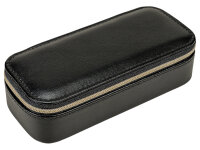 Joiessé Kleines Reißverschluss-Etui 5020 Lederimitat essentials 08 schwarz