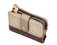 Anekke Tulip RFID kleine Geldbörse 43709-910-braun / beige