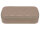 Joiessé Kleines Reißverschluss-Etui 5021 Lederimitat essentials Deckel abgesteppt 12 beige