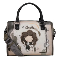 Anekke Orchestra Bowlingtasche Schultertasche 43801-345-schwarz / beige