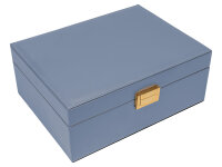 Joiessé Charmbox groß mit Einsatz 5040 Lederimitat essentials 05 blau