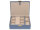 Joiessé Charmbox groß mit Einsatz 5040 Lederimitat essentials 05 blau