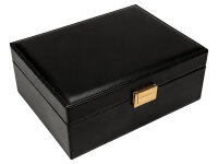 Joiessé Charmbox groß mit Einsatz 5040 Lederimitat essentials 08 schwarz