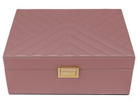 Joiessé Charmbox groß mit Einsatz 5041 Lederimitat essentials Deckel abgesteppt