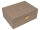 Joiessé Charmbox groß mit Einsatz 5041 Lederimitat essentials Deckel abgesteppt 12 beige