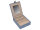 Joiessé Schmuckkoffer mit Reiseetui 5050 Lederimitat essentials 05 blau