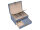 Joiessé Schmuckkoffer mit Reiseetui 5050 Lederimitat essentials 05 blau