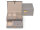 Joiessé Schmuckkoffer mit Reiseetui 5050 Lederimitat essentials 07 grau
