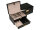Joiessé Schmuckkoffer mit Reiseetui 5050 Lederimitat essentials 08 schwarz