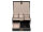 Joiessé Schmuckkoffer mit Reiseetui 5050 Lederimitat essentials 08 schwarz