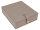 Joiessé Schmuckkoffer mit Reiseetui 5051 Lederimitat essentials Deckel abgesteppt 12 beige
