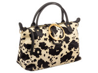 Harbour 2nd FL.15126 Enola FashionLights Damen Griff-Handtasche Felloptik Leder