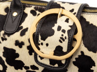 Harbour 2nd FL.15126 Enola FashionLights Damen Griff-Handtasche Felloptik Leder