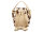 Harbour 2nd FL.15058 Sakari Damen-Cityrucksack FashionLights Felloptik Leder cow brown