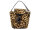 Harbour 2nd FL.15058 Sakari Damen-Cityrucksack FashionLights Felloptik Leder leopard black