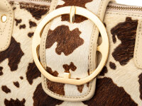 Harbour 2nd FL.15126 Enola FashionLights Damen Griff-Handtasche Felloptik Leder cow brown