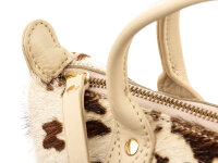 Harbour 2nd FL.15126 Enola FashionLights Damen Griff-Handtasche Felloptik Leder cow brown
