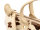 Harbour 2nd FL.15126 Enola FashionLights Damen Griff-Handtasche Felloptik Leder cow brown