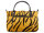 Harbour 2nd FL.15126 Enola FashionLights Damen Griff-Handtasche Felloptik Leder tiger black