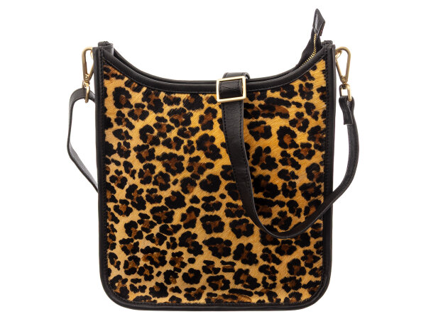 Harbour 2nd FL.15127 FashionLights Hobobag Felloptik Leder leopard black