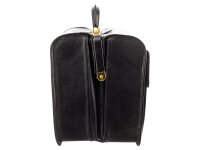 Schneiders Vienna 66701 Arztkoffer Doktortasche aus echtem Leder schwarz