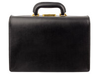 Schneiders Vienna 66701 Arztkoffer Doktortasche aus echtem Leder schwarz