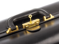 Schneiders Vienna 66701 Arztkoffer Doktortasche aus echtem Leder schwarz
