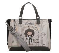 Anekke Orchestra Shopper Umhängetasche 43801-447-schwarz / beige